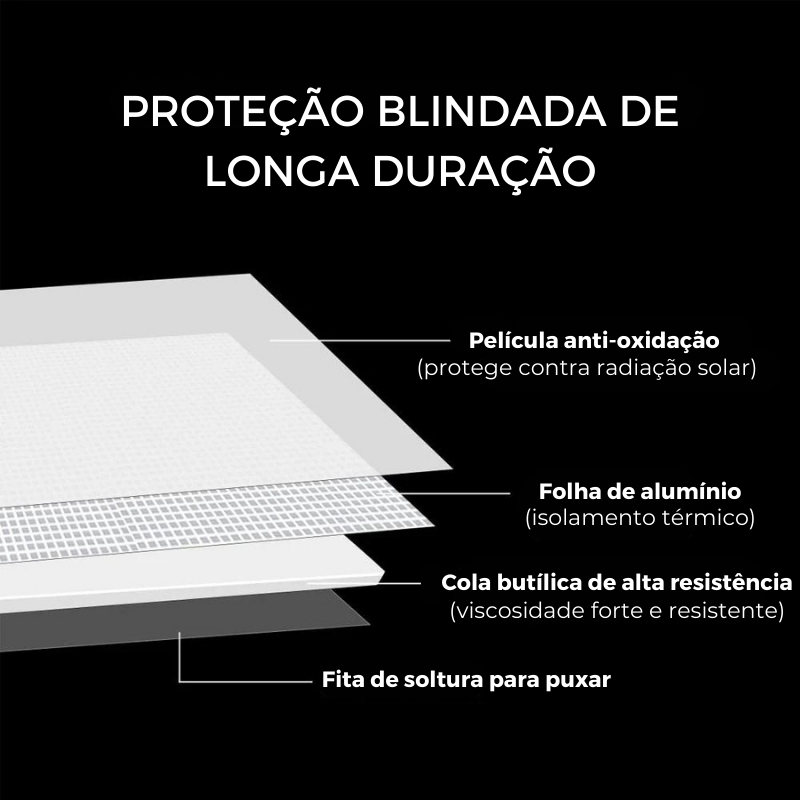 Super Fita Impermeável - Fita Adesiva Resistente à Água para Reparos Rápidos