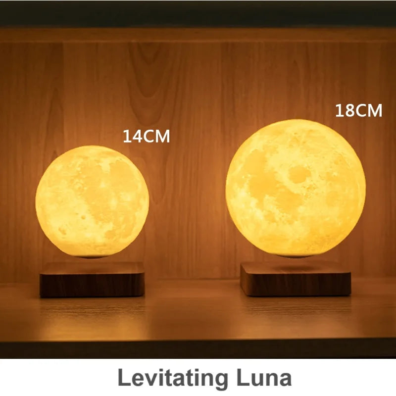 Lâmpada Flutuante Lua Mágica