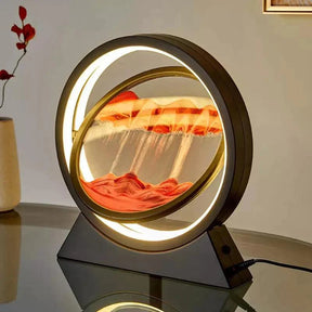 Luminária de Mesa e Abajur Ampulheta LED Decorativa E Bela Casa