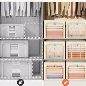 Organizador de Guarda Roupas Multiuso Tecido Premium E Bela Casa