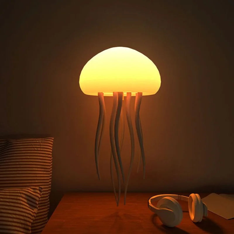 LUMINÁRIA CRIATIVA LED EM FORMA DE ÁGUA-VIVA