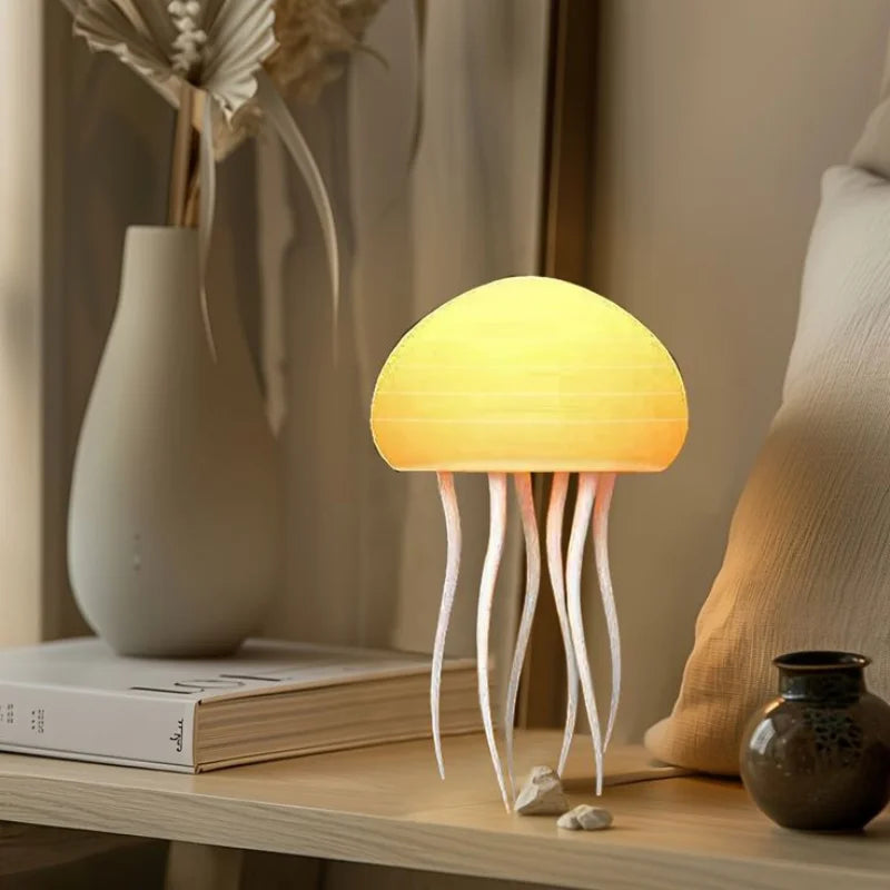 LUMINÁRIA CRIATIVA LED EM FORMA DE ÁGUA-VIVA