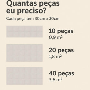 Tapete Modular de Pelúcia E Bela Casa (10%Off na Segunda Unidade)