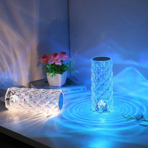 Luz Ambiente Cristal LED E Bela Casa