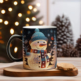 Caneca Mágica de Natal - Papai Noel e Amigos