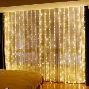 Cortinas de Luzes em Led com controle remoto