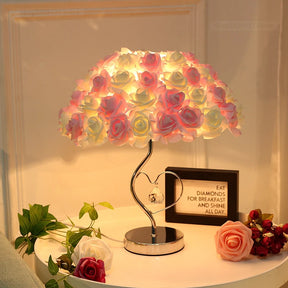 Luminaria de Mesa em forma de Rosas E Bela Casa