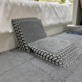 Tapete Modular de Pelúcia E Bela Casa (10%Off na Segunda Unidade)
