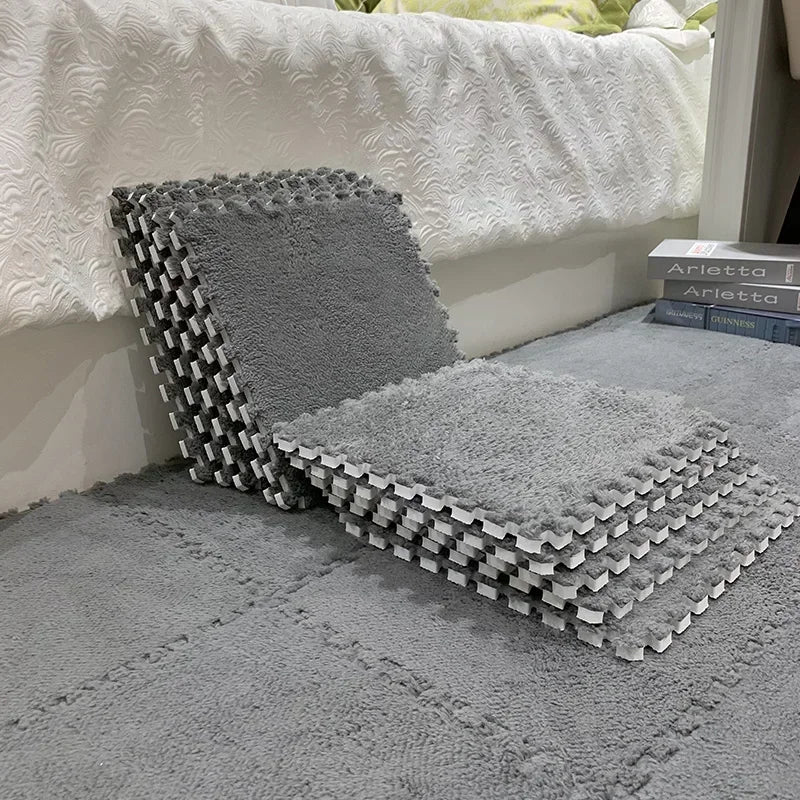 Tapete Modular de Pelúcia E Bela Casa