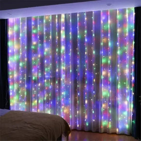 Cortinas de Luzes em Led com controle remoto