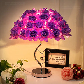 Luminaria de Mesa em forma de Rosas E Bela Casa