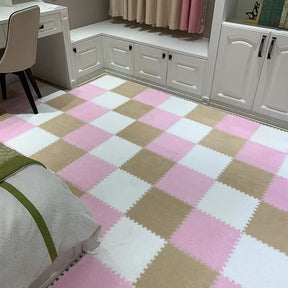 Tapete Modular de Pelúcia E Bela Casa (10%Off na Segunda Unidade)
