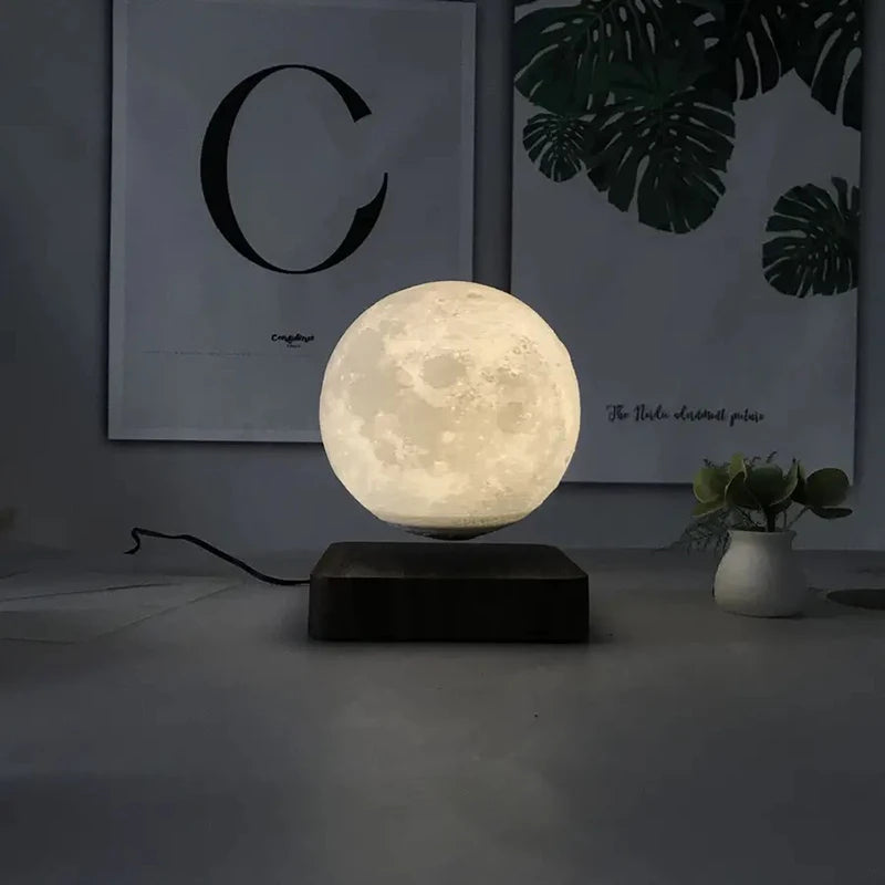 Lâmpada Flutuante Lua Mágica