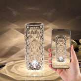 Luz Ambiente Cristal LED E Bela Casa