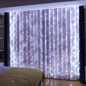 Cortinas de Luzes em Led com controle remoto