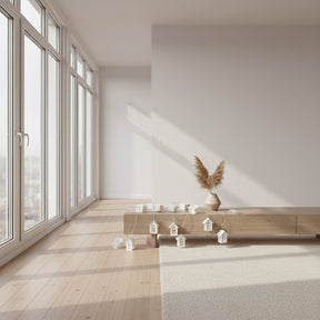 Luminária Casinhas de Luz LED – Decoração Aconchegante e Encantadora