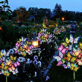 Luzes Solares de Borboletas para Jardim E Bela Casa