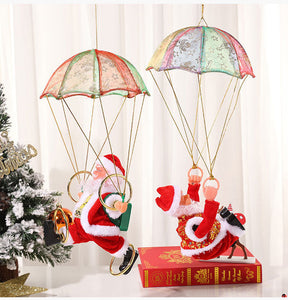 Papai Noel Escalador e Papai Noel Paraquedista Musical