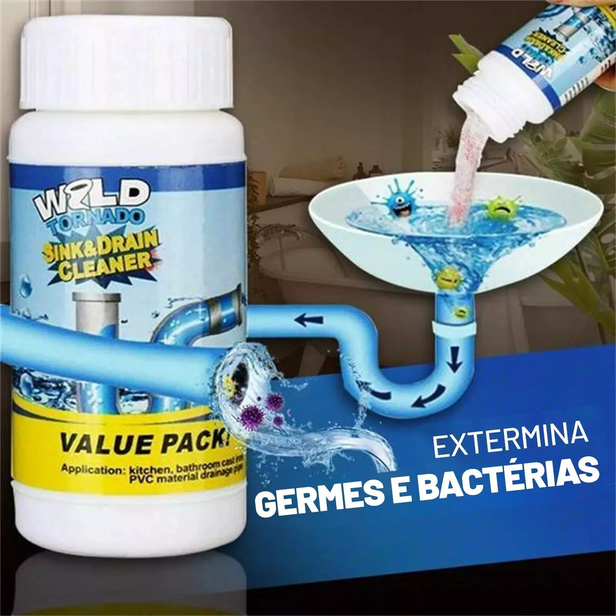 Desentupidor de Canos Wild Tornado®